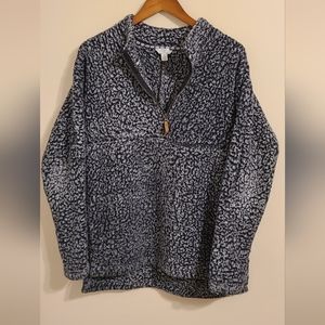 Time & Tru Sherpa Sweatshirt